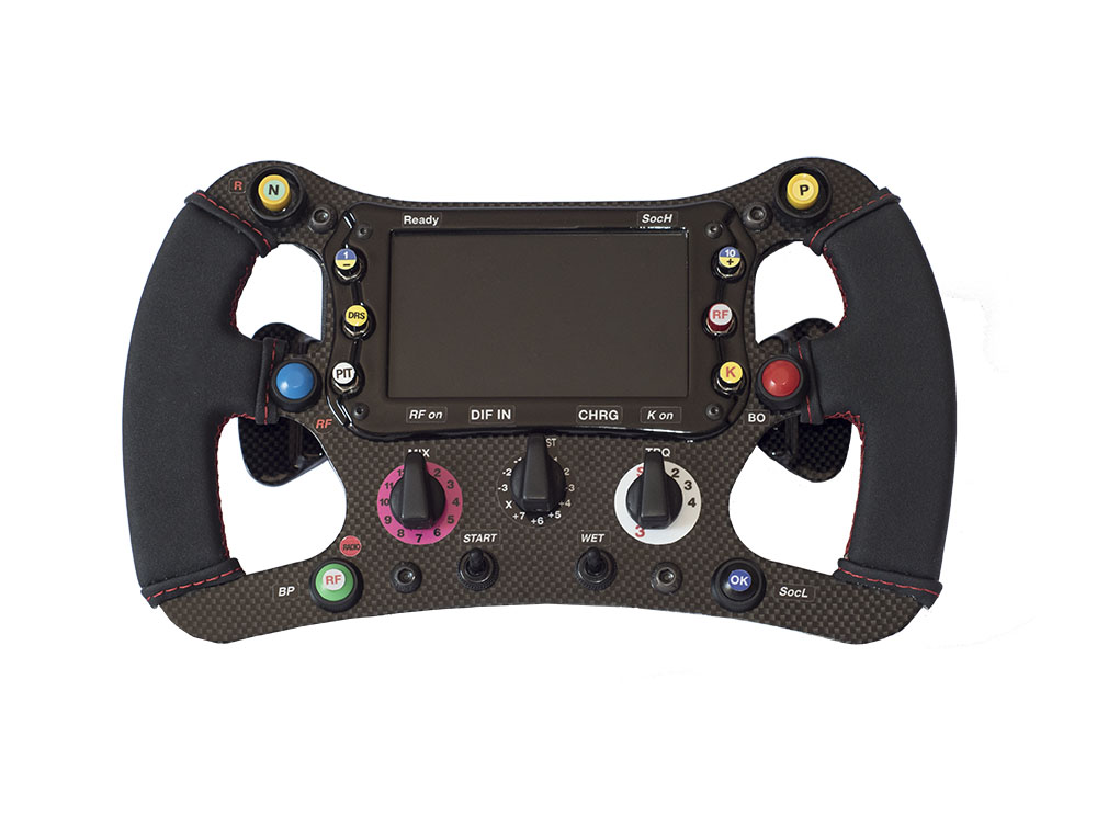Volant F1 SMRF1 : Le volant imprimé 3D  Objectif-Racing - SimRacing sur  PC, PlayStation et Xbox One - Actualités et essais