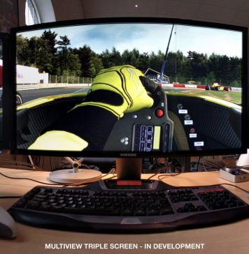 RaceRoom: bientôt le support natif du triple écran