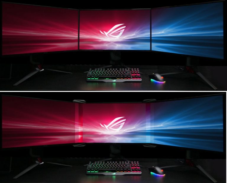 Asus Bezel-free Kit : Fusionnez vos 3 écrans