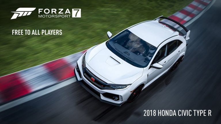Forza Motorsport 7 : Arrivée de la Honda Civic Type R de 2018