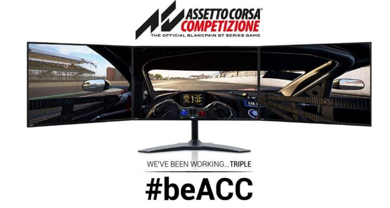 Support triple écran bientôt disponible pour Assetto Corsa Competizione !
