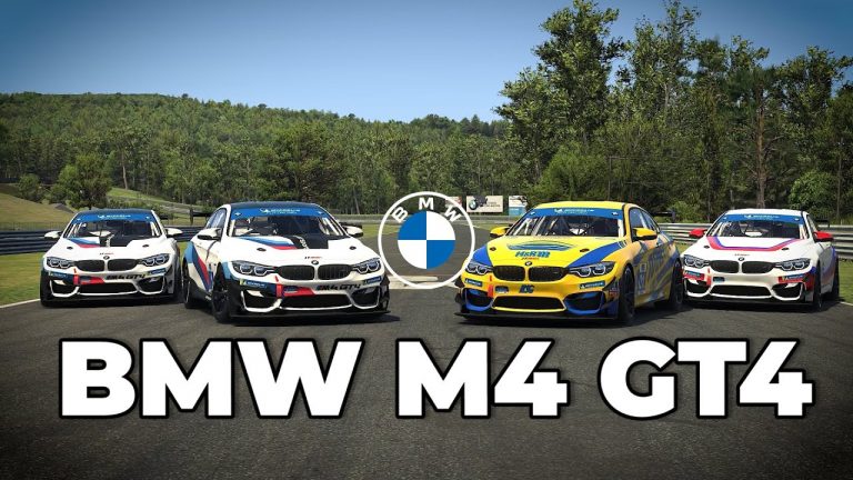 La BMW M4 GT4 d’iRacing en vidéo La BMW M4 GT4 d’iRacing en vidéo