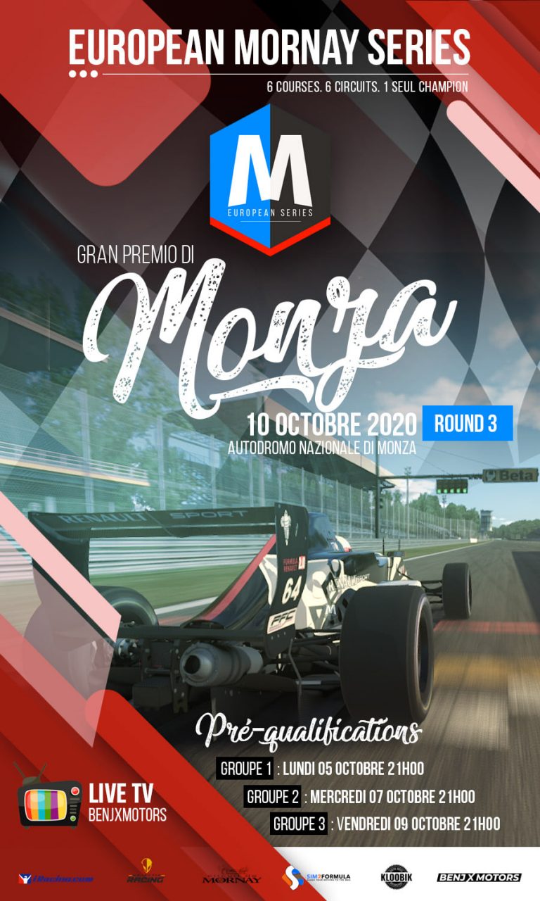Inscrivez-vous au prochain EMS (Monza)