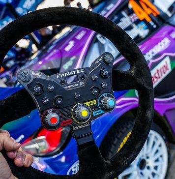 Fanatec Podium M-Sport: Volant Rally