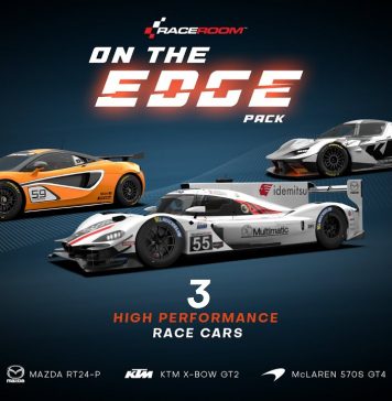 Raceroom annonce le pack « On The Edge » avec trois nouveaux bolides