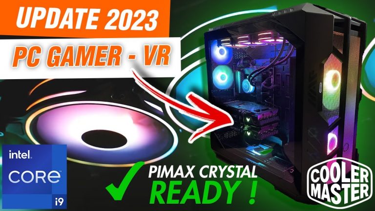 On boost notre configuration VR pour tester le Pimax Crystal grâce à CoolerMaster et Intel!