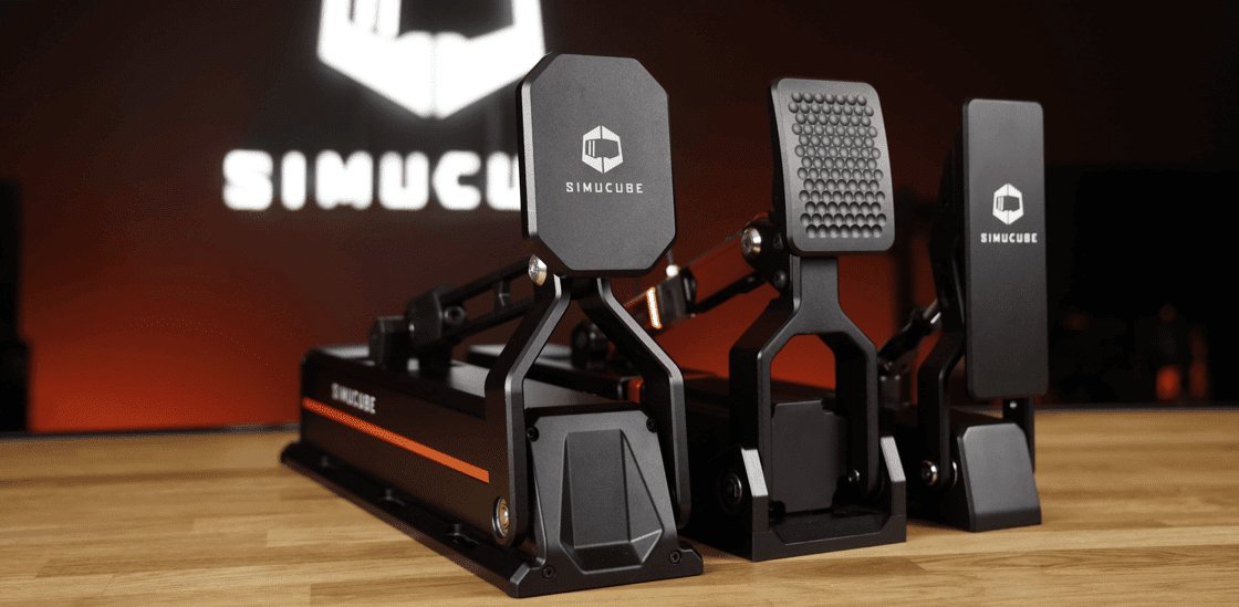 Simucube ActivePedal - set trois pédales