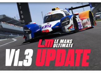 Le Mans Ultimate v1.3 : ELMS Pack 3, Genesis GMR-001 gratuite et mode carrière repoussé