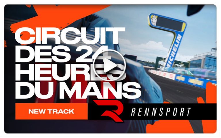 Rennsport : le Circuit de la Sarthe dévoilé en vidéo avant le DLC Endurance Classics